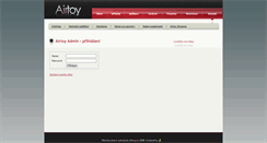 Desktop Screenshot of partner.airtoy.cz