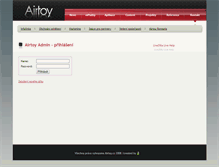Tablet Screenshot of partner.airtoy.cz
