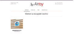 Desktop Screenshot of airtoy.cz